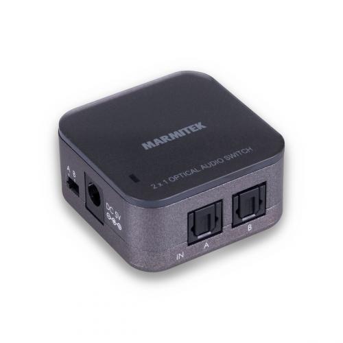 Connect TS21 - Optical switch - 2 in / 1 uit - Toslink