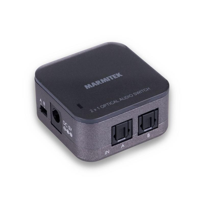 Connect TS21 - Optical switch - 2 in / 1 uit - Toslink