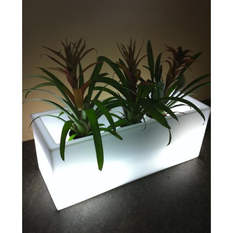 Vondom Plantenbak Madrid Wit Verlicht