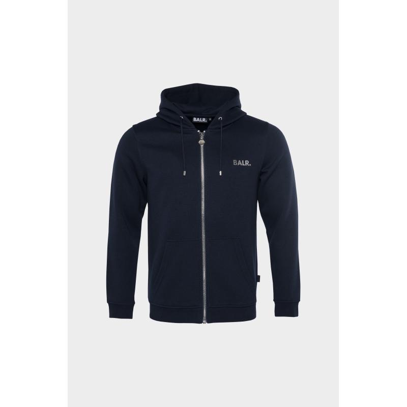 Q Series Straight Zipped Hoodie Men