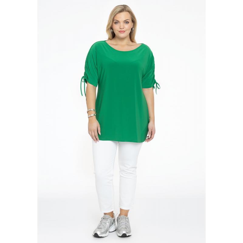 Yoek Jeans met rits | Wit | Maat 56