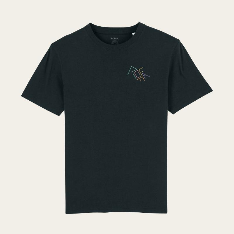 ROFFA. t-shirt regular - 100% organisch katoen - multi kleur