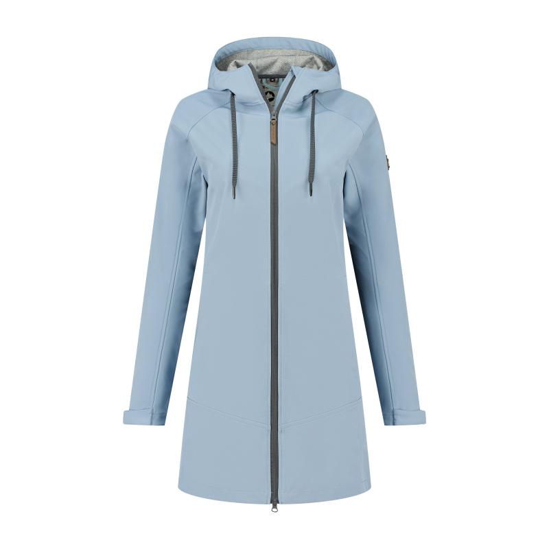 Travelin' Women - parka - Blauw - Maat 40
