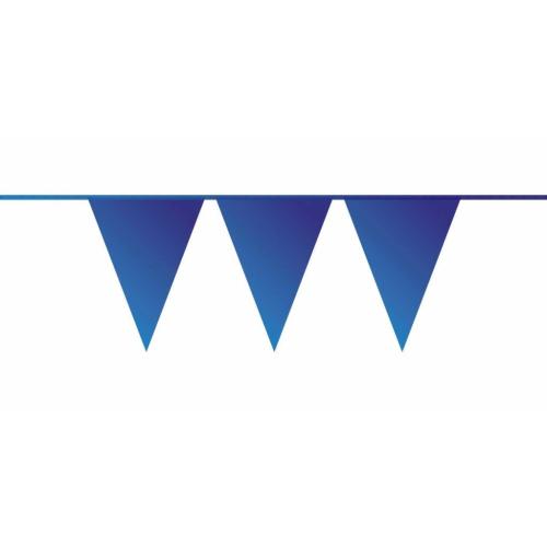 Blauwe vlaggenlijn 10 meter