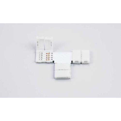 T Connector voor 10mm RGB Led Strips | Soldeervrij