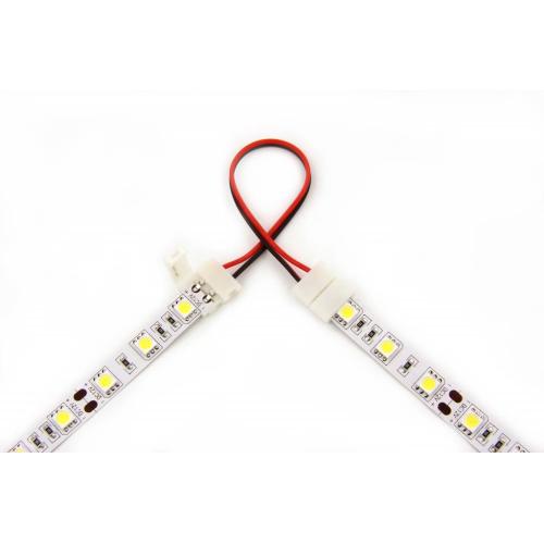 Flexibele Connector voor Witte Led Strips 5050 en 3528 | Soldeervrij
