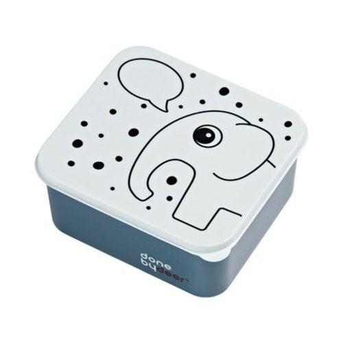 Done by Deer Lunch box blauw