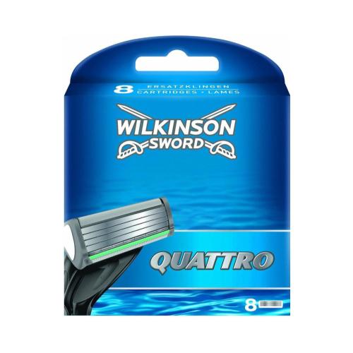 Wilkinson Sword Quattro Scheermesjes - 8 Stuks