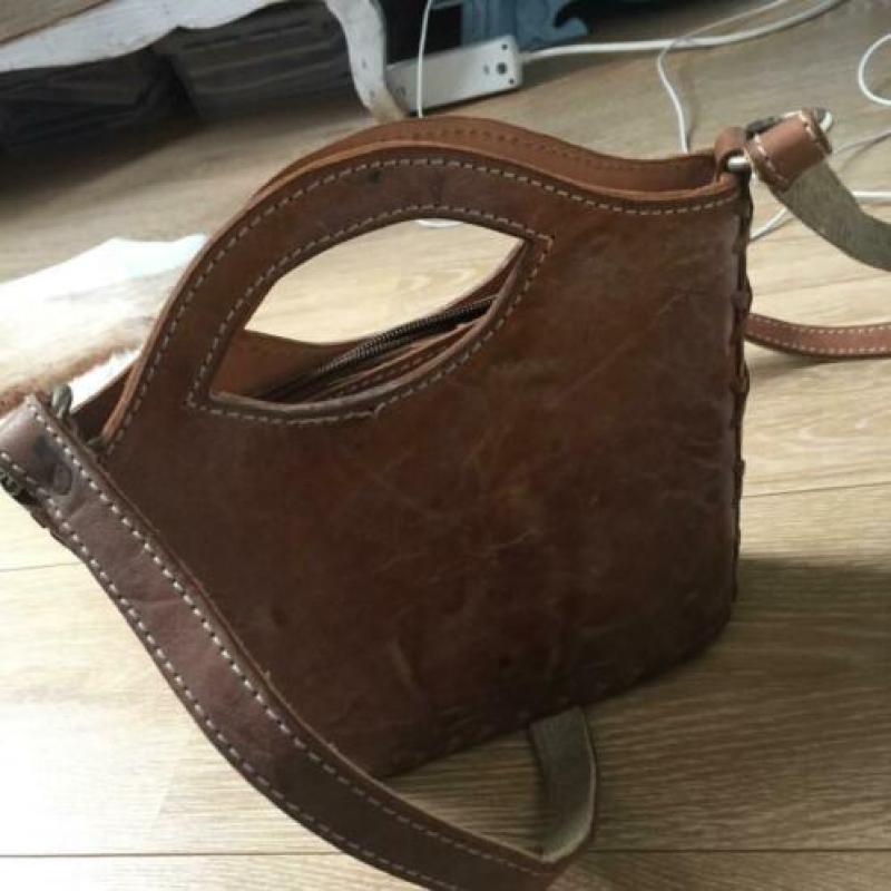 Leren tas