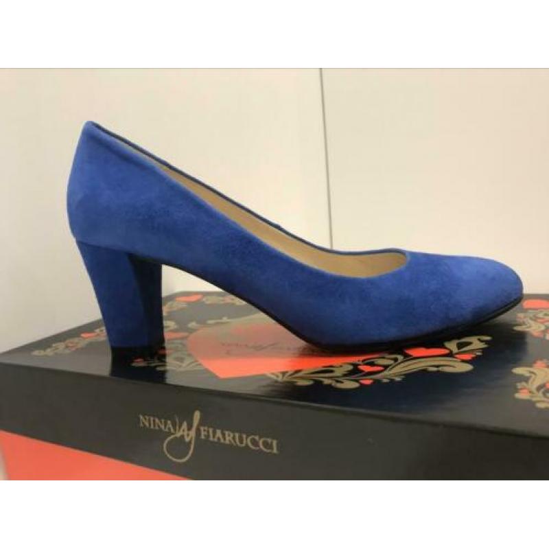 Nina fiarucci nieuw suède pump maat 39