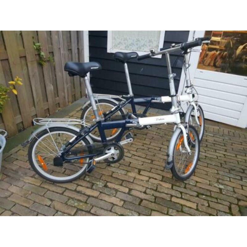 2 Dahon vouwfietsen