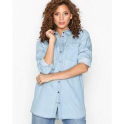 Object (Berry) vlot lange spijkerblouse mt 36/S KOOPJE