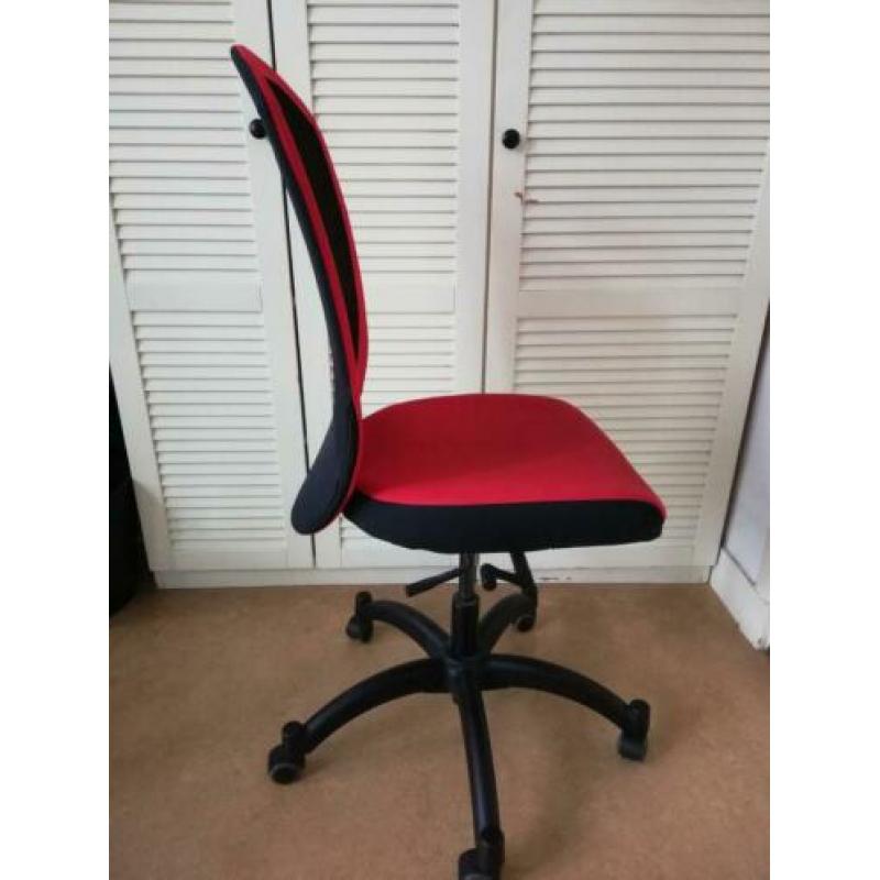 Ikea Flintan bureaustoel rood