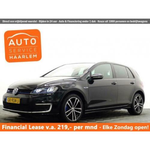 Volkswagen Golf 1.4 TSI GTE 204pk DSG7 Navi, Xenon, Flippers
