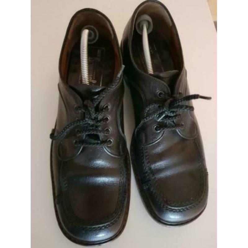 Vlotte leren Van Bommel Schoenen Maat 43.5 ( € 25 incl verz)