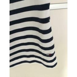 Tommy Hilfiger mooi blauw/wit gestreepte top! Mt xs