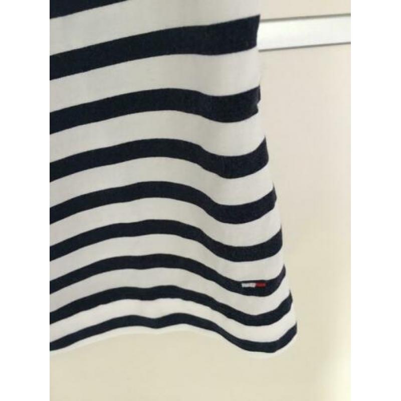 Tommy Hilfiger mooi blauw/wit gestreepte top! Mt xs