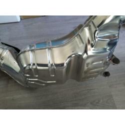 RVS uitlaat r1100 r850 compleet bmw onbeschadigd