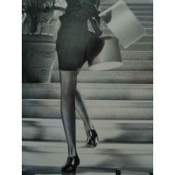 Oude panty reclame