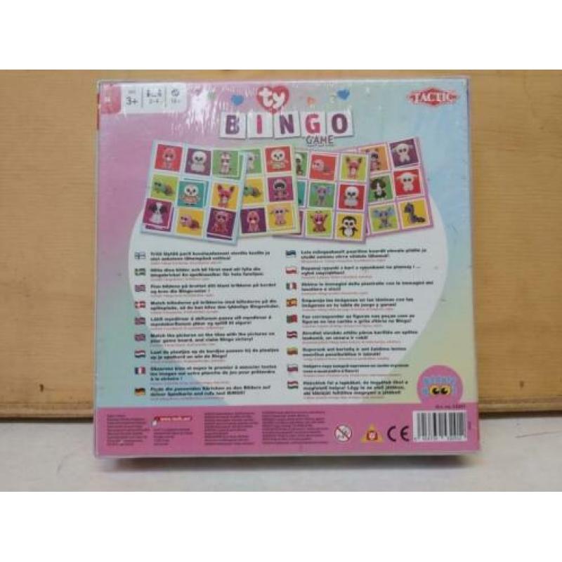 FRAAIE NIEUWE Tactic Beanie Boos Ty bingo