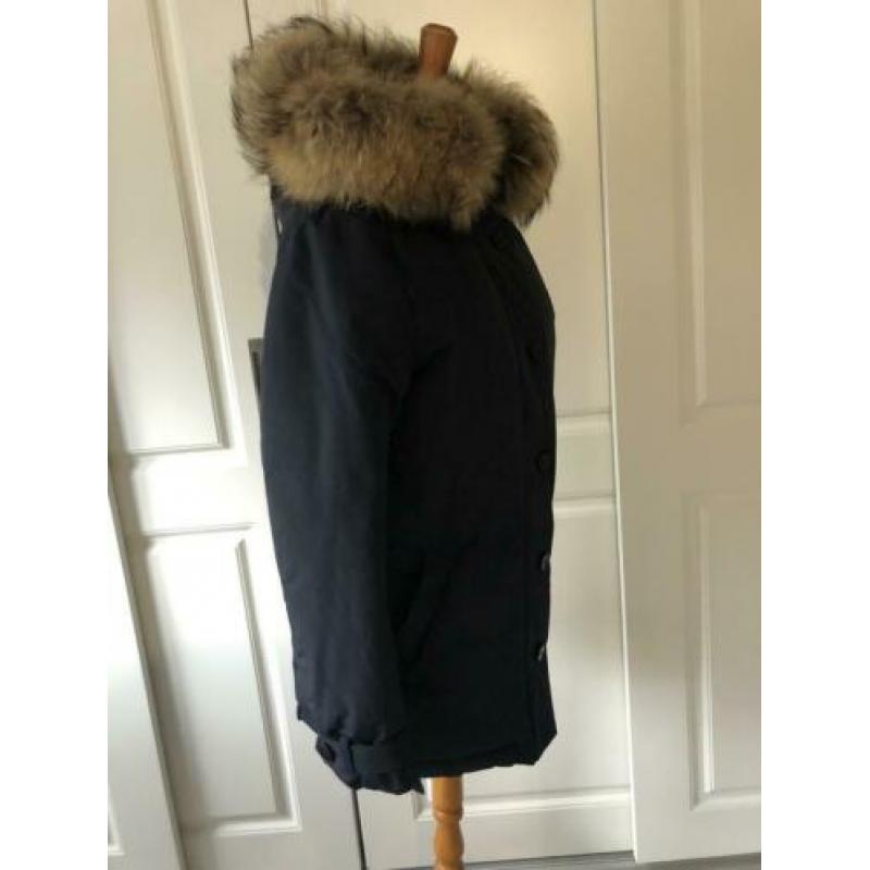 HUGO BOSS MOOiE DONKER BLAUWE JAS MAAT 36