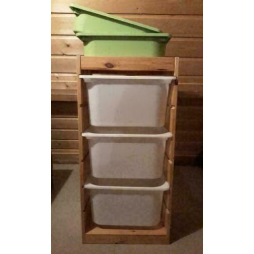 Ikea TROFAST kast incl. opbergbakken