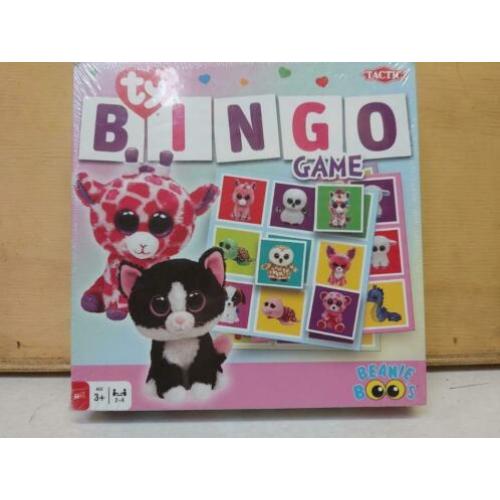 FRAAIE NIEUWE Tactic Beanie Boos Ty bingo
