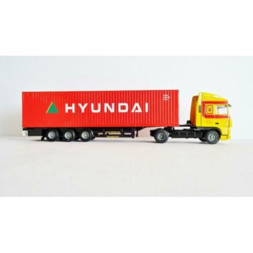 Lion Toys Daf 95 XF van Orselen met 40 ft. Hyundai Containe