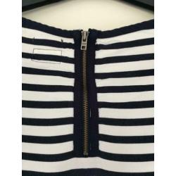 Tommy Hilfiger mooi blauw/wit gestreepte top! Mt xs