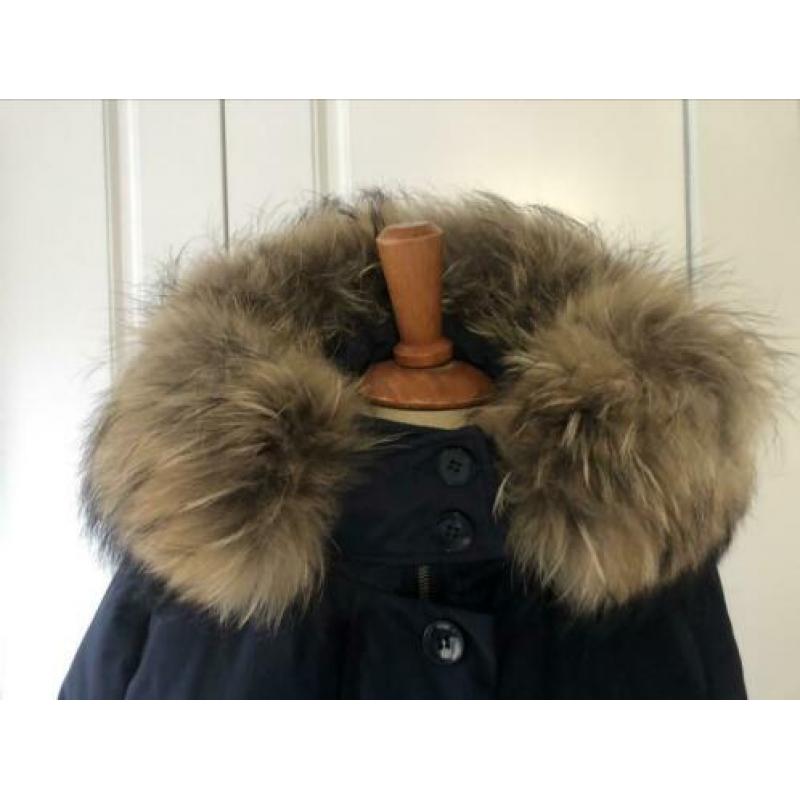 HUGO BOSS MOOiE DONKER BLAUWE JAS MAAT 36