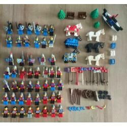 Lego ridders en toebehoren