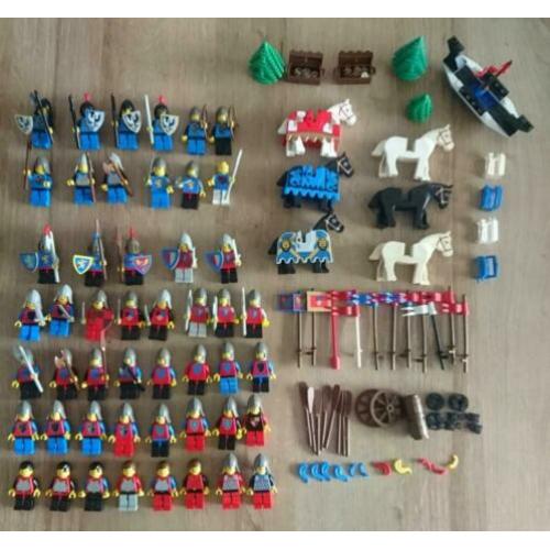 Lego ridders en toebehoren