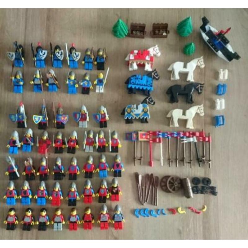 Lego ridders en toebehoren