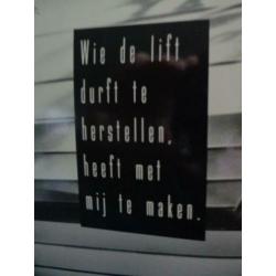 Oude panty reclame