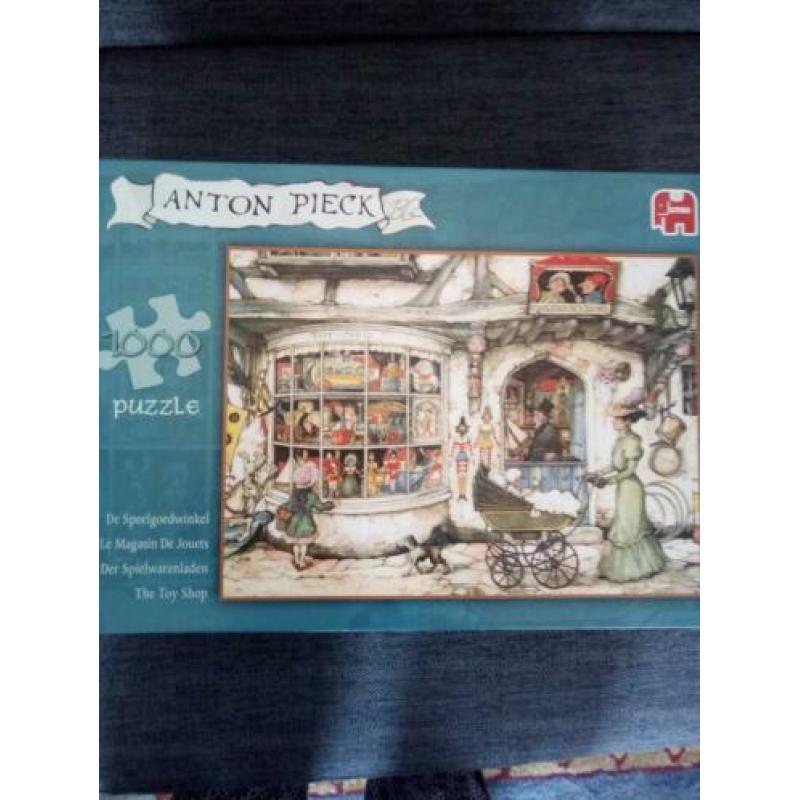 Puzzels 4 euro per stuk 1000 stukjes