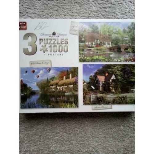 Puzzels 4 euro per stuk 1000 stukjes