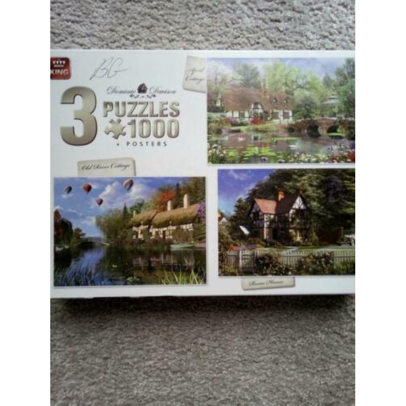 Puzzels 4 euro per stuk 1000 stukjes