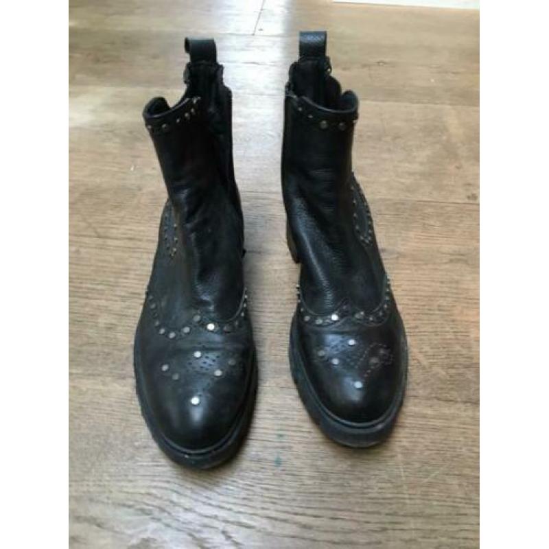 Lederen laarsjes merk Carolina mt 36