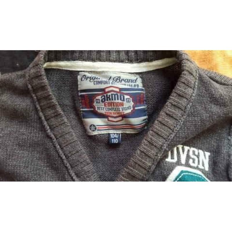 jongens vest maat 104/110