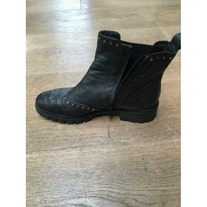 Lederen laarsjes merk Carolina mt 36