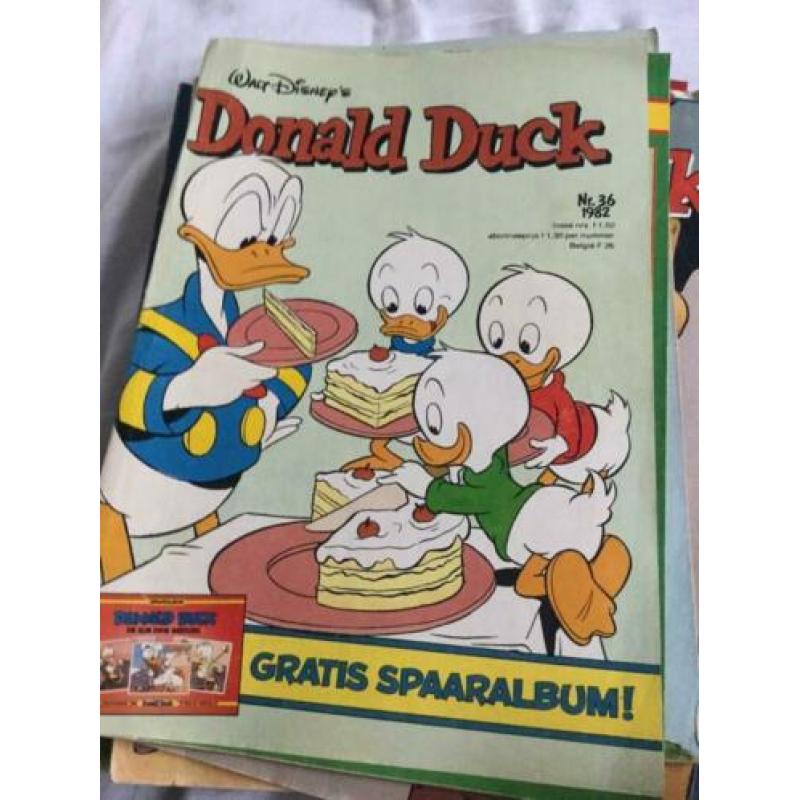 Donald Duck incomplete jaargang 1982 deel 2