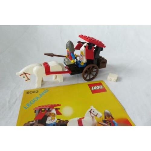 Lego Classic Castle, set 6023 Maiden's Cart