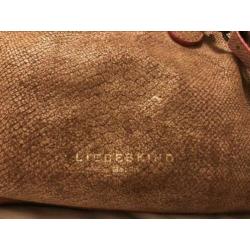 Liebeskind leren handtas met afneembare schouderband
