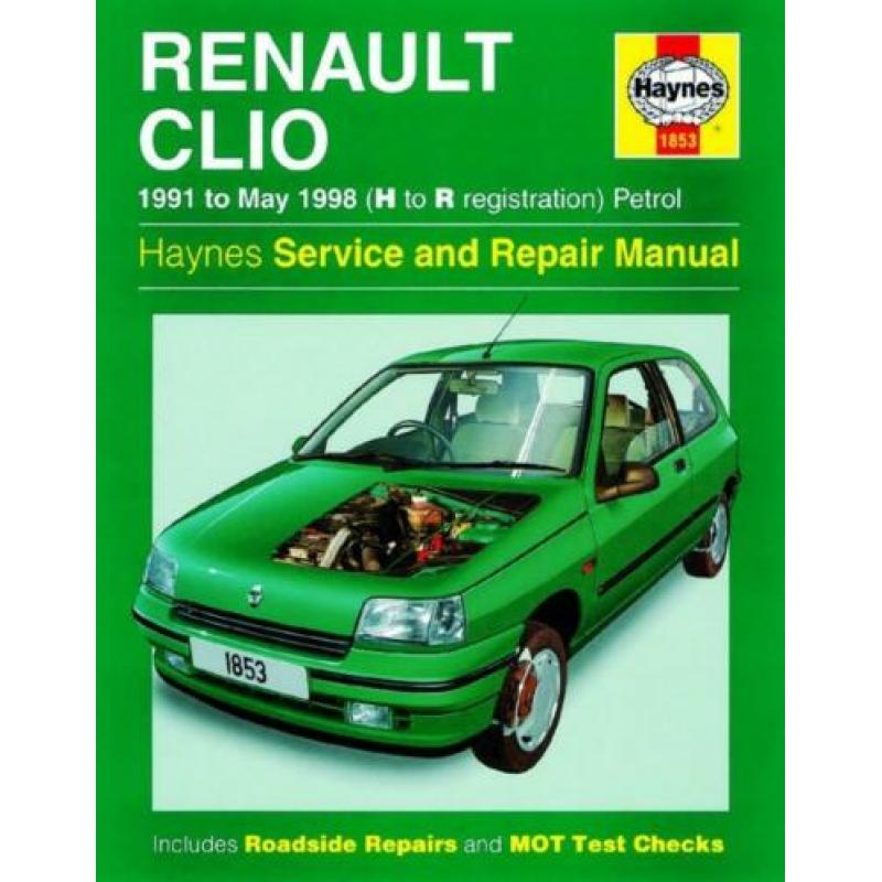Renault Clio Benzine 1991 - 1998 + vertaalwoordenboekje