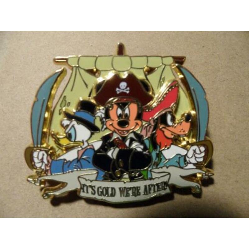 6 Disney Pins Mickey
