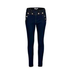 Hoge taille high waist jeans morgan stretch spijkerbroek