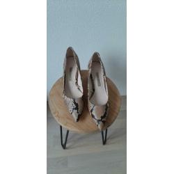 nieuwe leren zara pumps maat 39