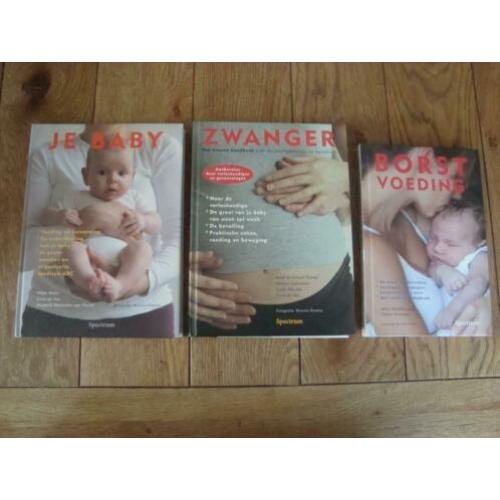 Spectrum- 3 boeken- Zwanger - Je baby - Borstvoeding