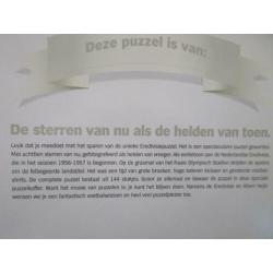 Eredivisiepuzzel van Albert Heijn