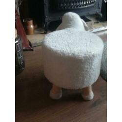 Kinderkrukje schaap wit